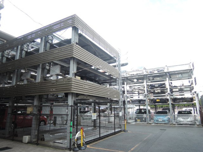 【駐車場】 | ビッグヴァン磯子汐見台 | 機械式駐車場。