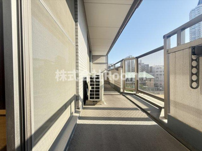 【バルコニー】 | ウィステリア谷町 | 落ち着いた時間を過ごせるバルコニーです