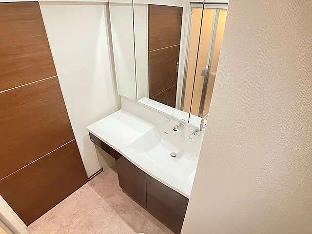 フォレリビエール磯辺通の洗面所