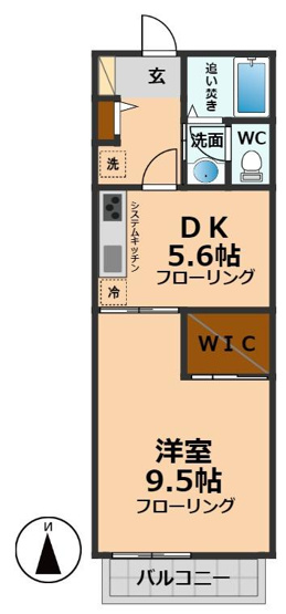 【間取り】 | K's浜田山
