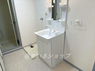 広島市安佐北区落合南９丁目のアパートの洗面所|シャンプードレッサー
