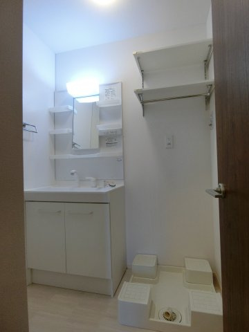 スペースゆうの洗面所