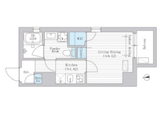 【間取り】 | LA REINA ICHIGAYA KAGACHO