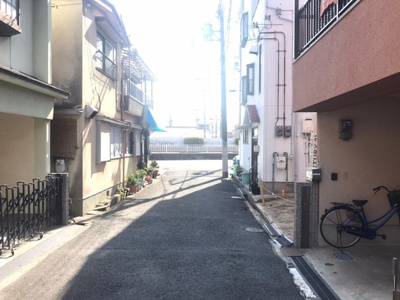 【前面道路含む現地写真】 | 深野4丁目土地