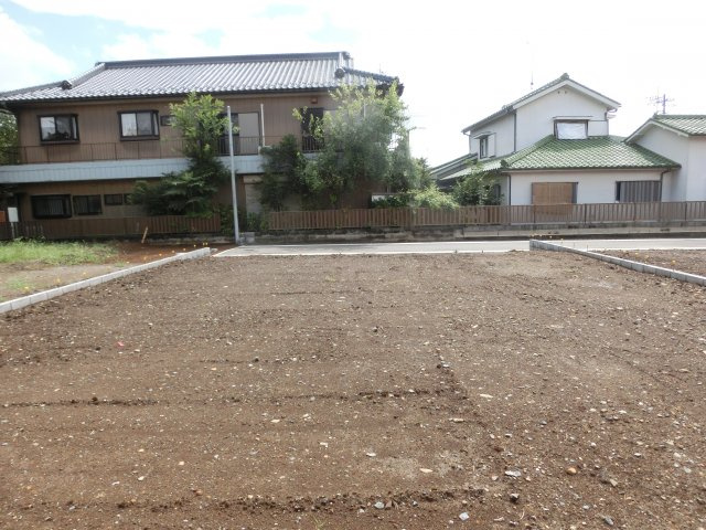 鴻巣市箕田の売地の外観|2020年9月3日時点でのＣ区画敷地内から撮影した写真です。（11：30頃撮影）