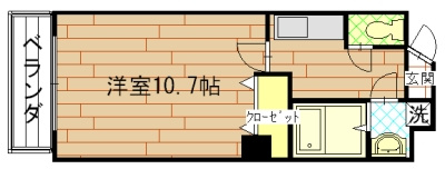 ビレイユ真英富小路高辻の間取り