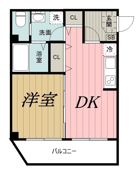 シトラスユノス京葉蘇我の間取り