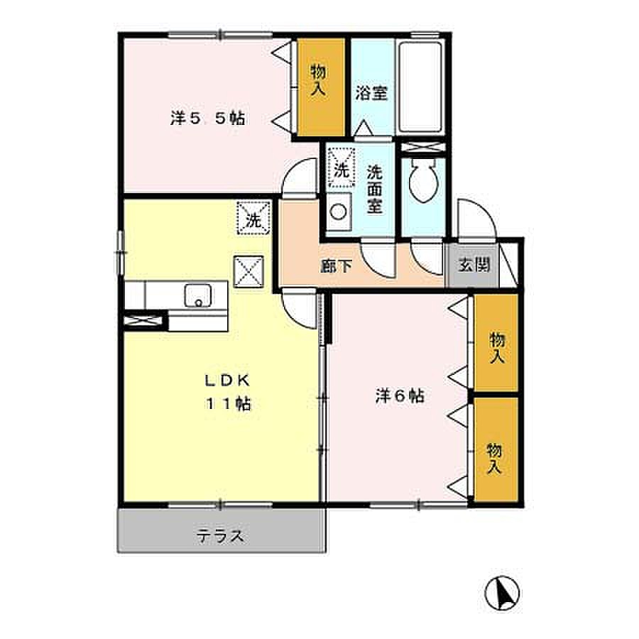 アルシオネの間取り