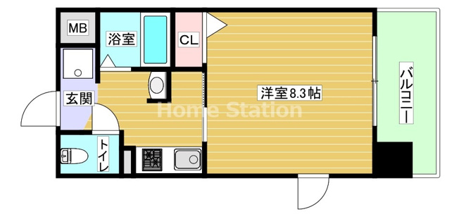 【間取り】 | レジデンス中之島
