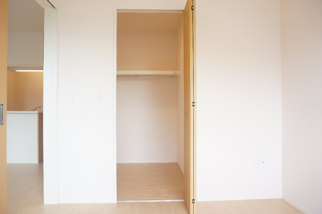 熊本市東区小山２丁目のアパートの収納