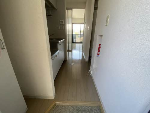 アヴニール北仙北の玄関