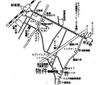 【地図】 | エステート桜木