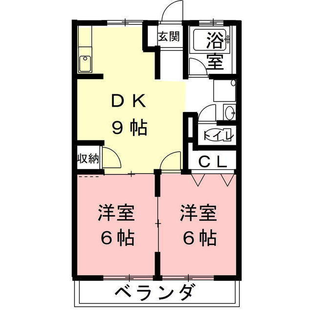 今嶺ビルの間取り