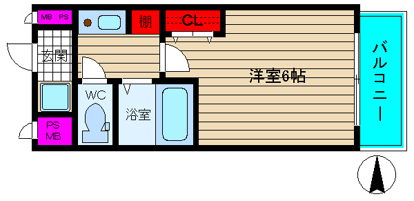 エルミタージュ難波南Ⅶ