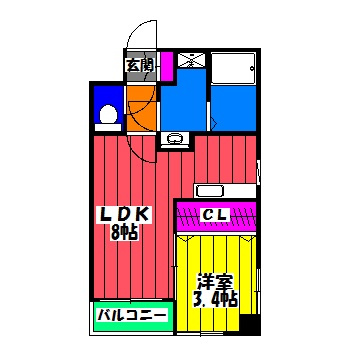 【間取り】 | ドリームライフ博多 | ドリームライフ博多の間取り