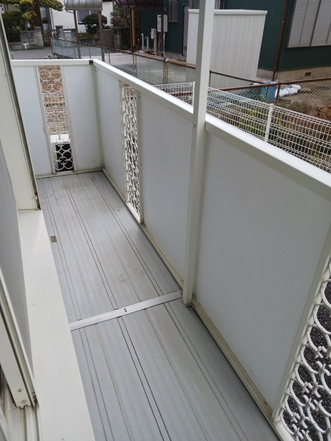 グリーンヒルズのバルコニー