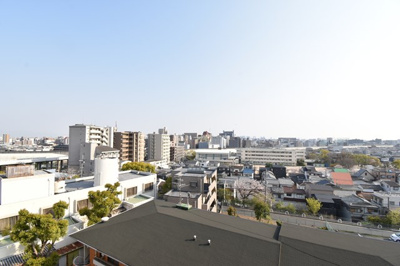 【展望】 | コープ野村江坂台 | 目の前には高い建物はございません♪