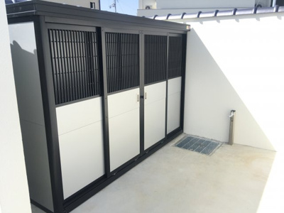 【その他共用部分】 | フェルネス Ⅱ | 敷地内のごみ置き場です