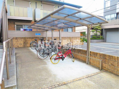 【その他共用部分】 | エントピア西堤B（高井田賃貸） | 駐輪場です