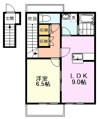 【間取り】 | エルメゾン国立