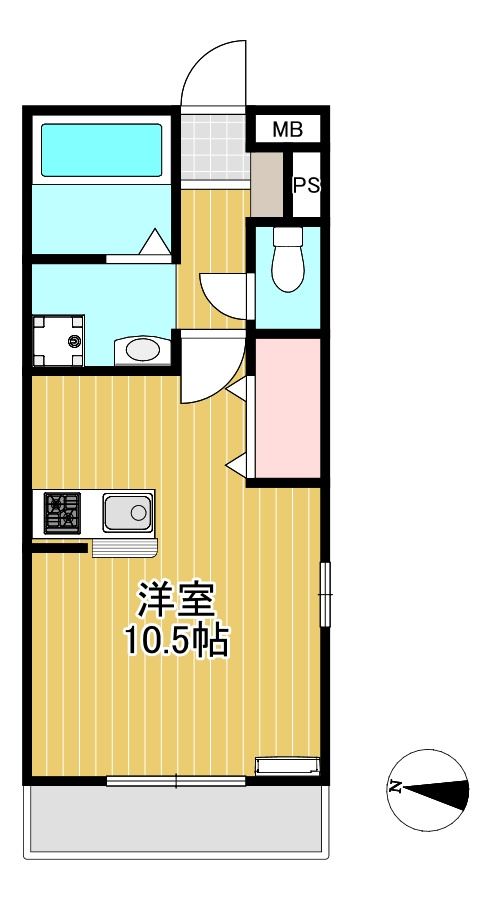 DollyVarden IIの間取り