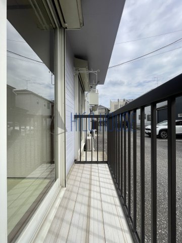 メゾン志藤Aのバルコニー