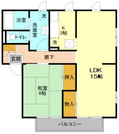 メゾン志藤Aの間取り