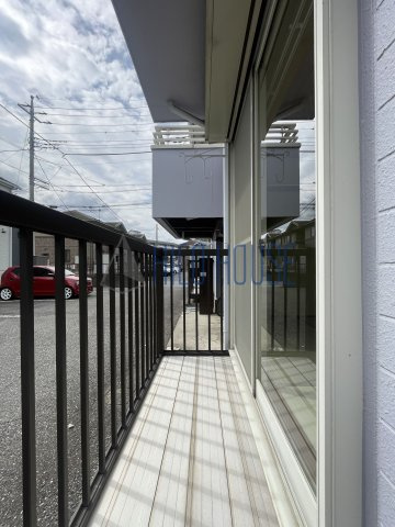 メゾン志藤Aのバルコニー