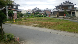 【前面道路含む現地写真】 | 野洲市比留田　売土地