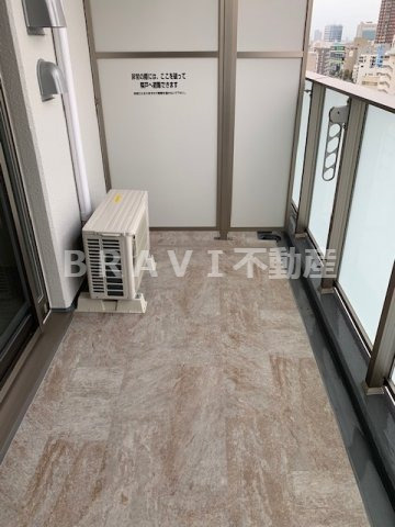 アーバネックス真田山　BRAVI不動産のバルコニー|【アーバネックス真田山】暖かな日差しのふりそそぐバルコニー