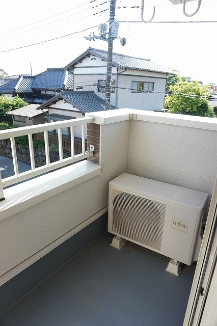 シアンクレール ドゥーのバルコニー