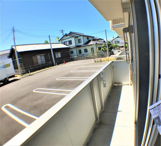 パークハウス常滑　B棟のバルコニー
