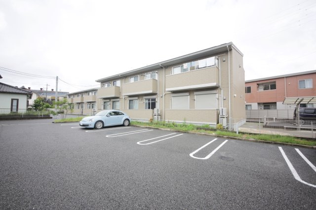 パークハウス常滑　B棟の駐車場