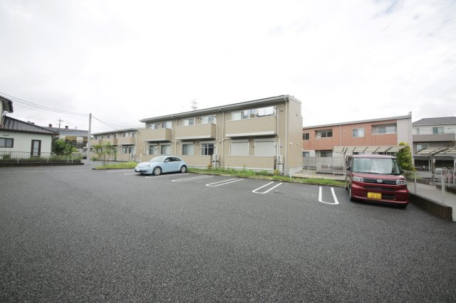 パークハウス常滑　B棟の駐車場