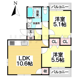 【間取り】