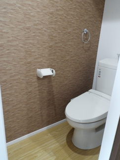 【トイレ】 | パインツリー　B | 落ち着いたトイレです