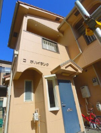 【外観】 | コーポハイランク | 外はこのようになっています