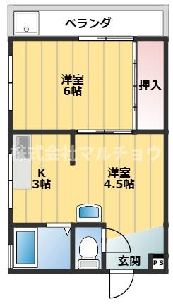 あすなろマンションの間取り