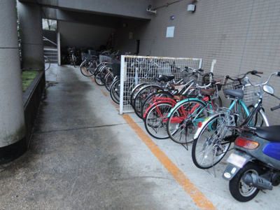 【その他共用部分】 | モアクレスト金沢文庫 | 駐輪場・バイク置場。