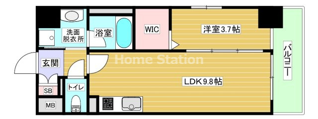 【間取り】 | グランバース福島