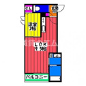 【間取り】 | Ｇｒａｎｄｔｉｃ　Ｋ－ＯＮＥの間取り