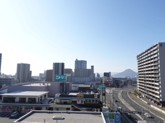 【展望】 | 宇品の花火大会が楽しみですね。
広島の平地で海が見れる眺望って少ないですよね。
現地からの眺望（2020年2月11日9：00頃）撮影