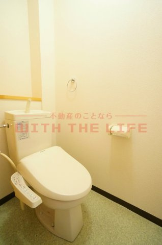 チャームビラ【キャッシュバック対象物件】のトイレ|清潔感のあるトイレです