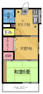 【間取り】 | 本町台ハイツ