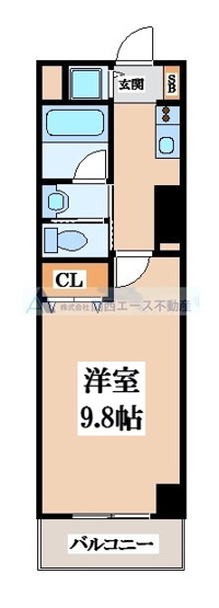 【間取り】 | サイプレス小阪駅前