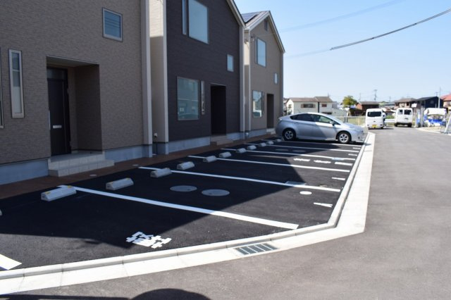 カーサ・フェリーチェの駐車場