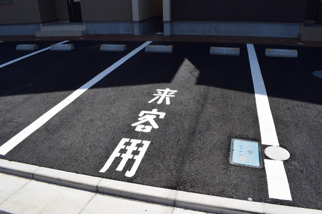 カーサ・フェリーチェの駐車場