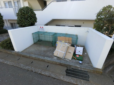 【その他共用部分】 | ハイツ保土ヶ谷ⅡA棟 | 敷地内ゴミ置場。