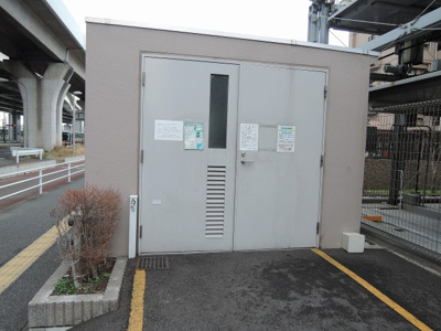 【その他共用部分】 | ベルグ・グランデ横浜ベイパーク | 敷地内ゴミ置場。