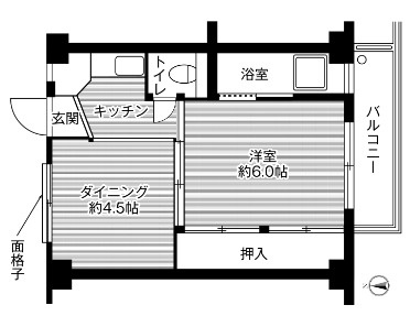 【間取り】 | ビレッジハウス木戸